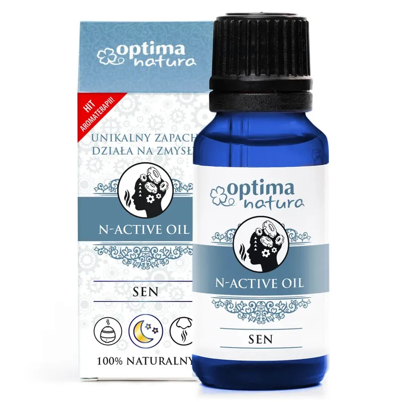 Preț promoțional Optima Natura N-Active Oil Sleep, amestec de uleiuri esențiale naturale, 20 ml