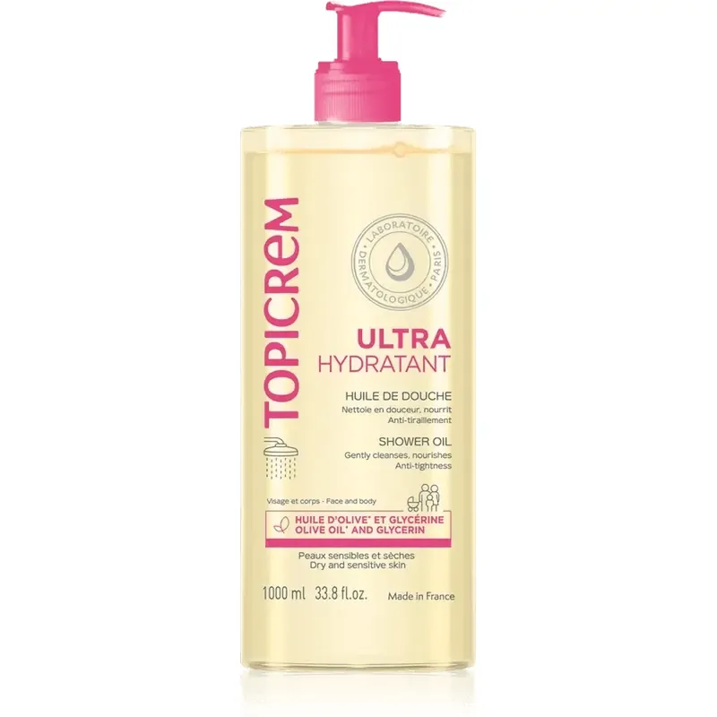 Bestseller Ulei de duș ultrahidratant Topicrem 1000ml