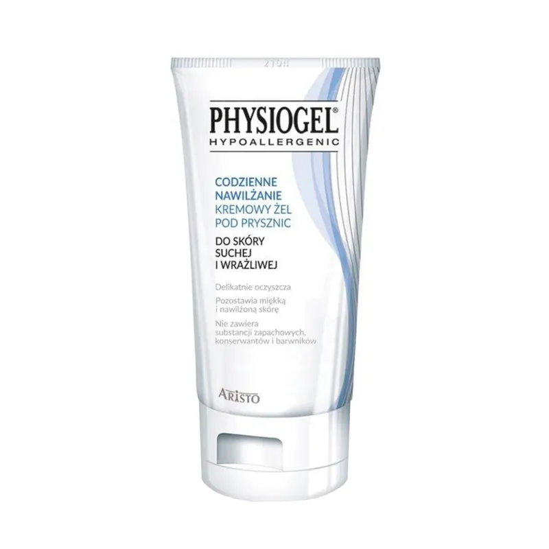 Physiogel Daily Moisturising, gel de duș cremos, piele uscată și sensibilă, 150 ml Preț promoțional