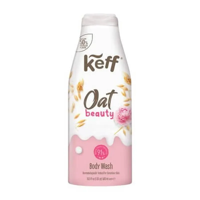 Gel de dus hidratant Oat Beauty, 500 ml, Keff Popular