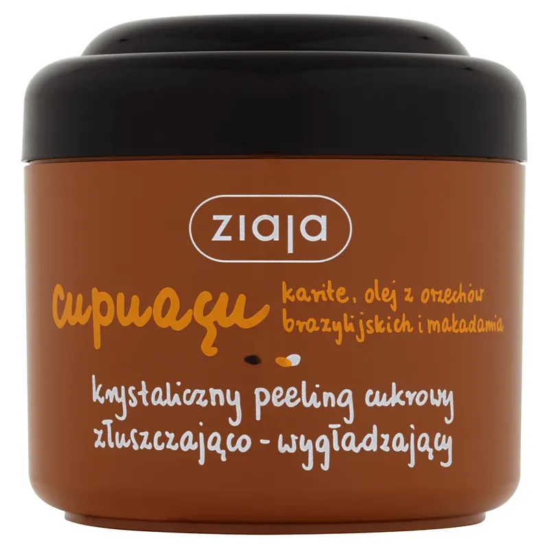 Ziaja Cupuacu, exfoliant cu cristale și exfoliant cu zahăr, 200 ml Ofertă exclusivă