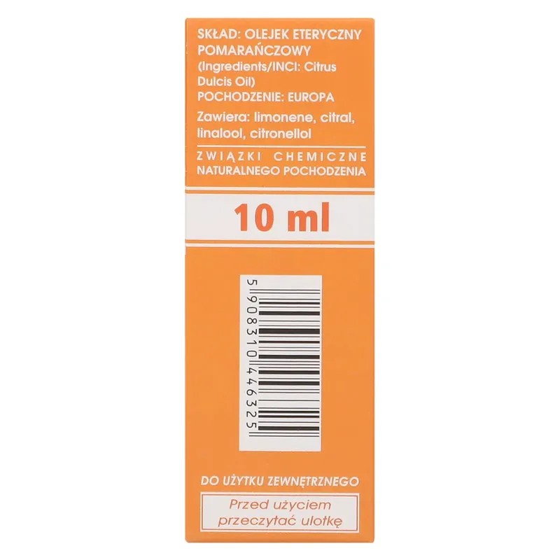 Etja, ulei esențial natural de portocale, 10 ml Ofertă specială