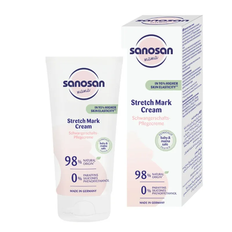 Crema anti-vergeturi, 175 ml, Sanosan Mama Ofertă limitată