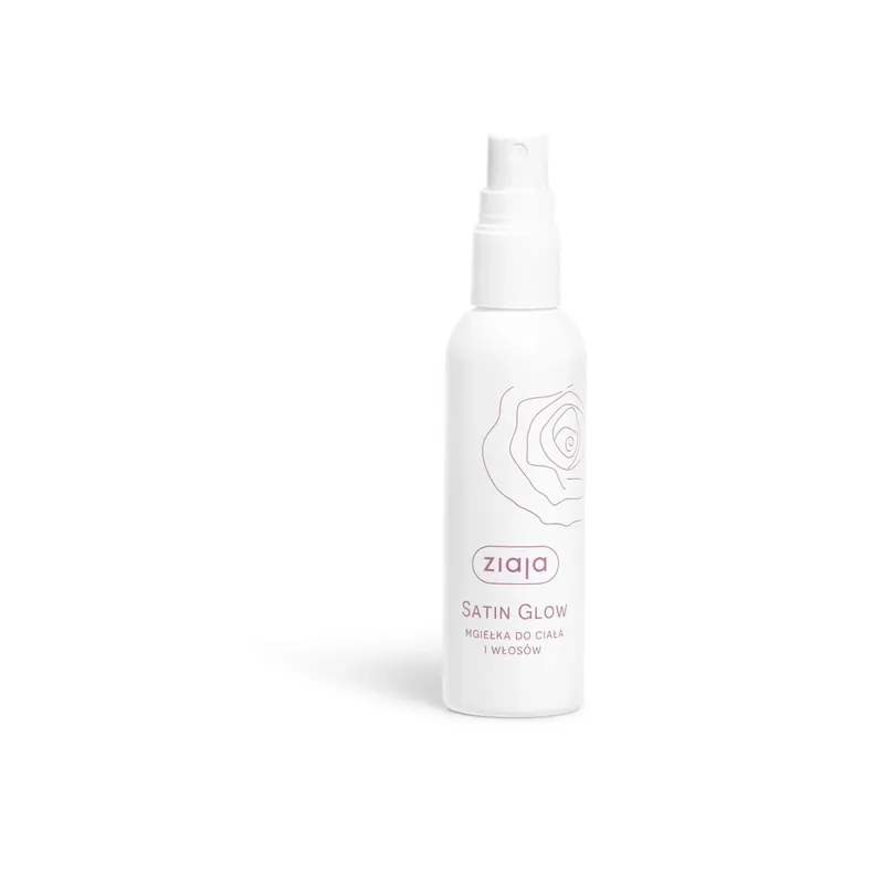 Ziaja Satin Glow Brumă pentru corp și păr 90 ml Plată sigură
