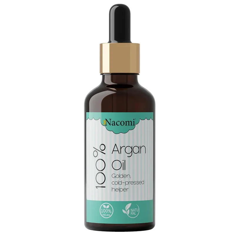 Ofertă limitată Nacomi, ulei de argan cu pipetă, 50ml