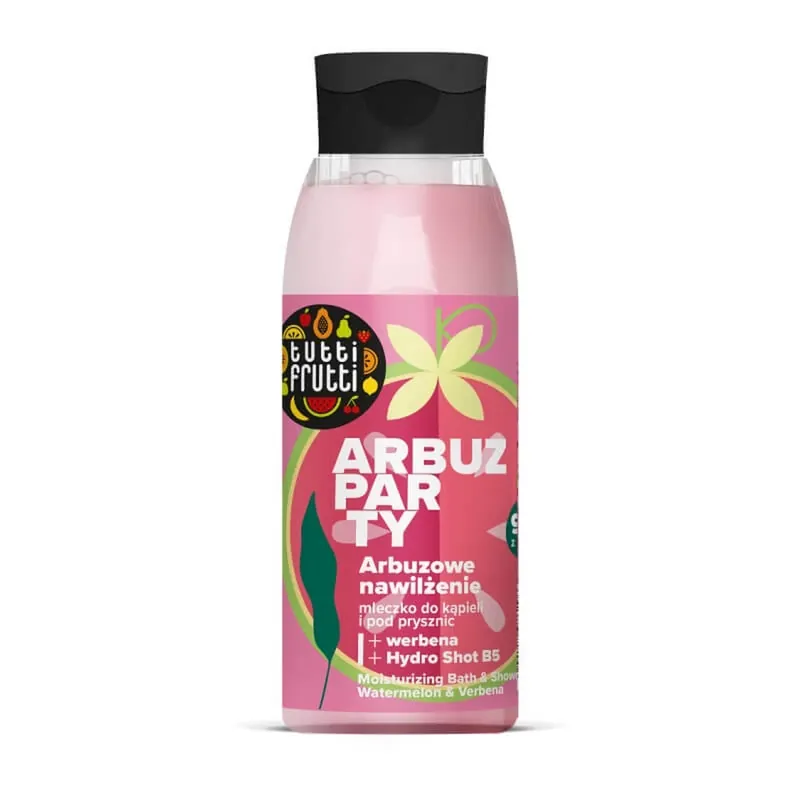 Preț promoțional Farmona Tutti Frutti Loțiune hidratantă pentru baie și duș Pepene roșu și verbena + Hydro Shot B5, 400ml