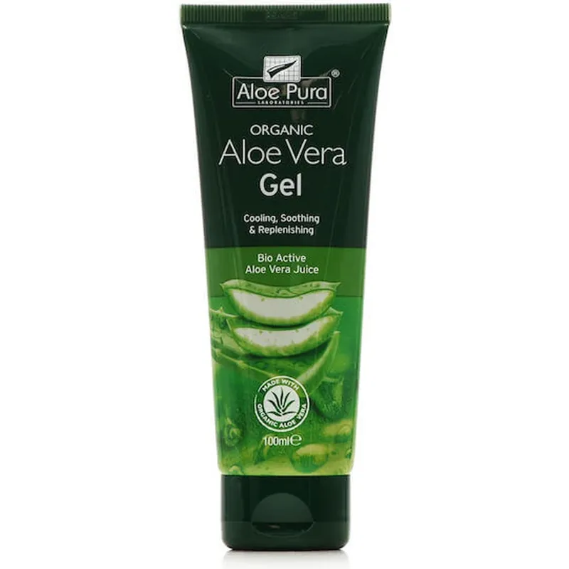 Lichidare de stoc Optima Naturals Gel hidratant pentru regenerare cu Aloe Vera pentru piele uscată/foarte uscată & sensibilă 100ml