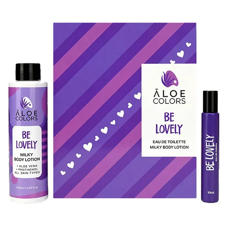 Aloe+ Colors Gift Set Be Lovely cu loțiune de corp 150ml și apă de toaletă 10ml Preț mic