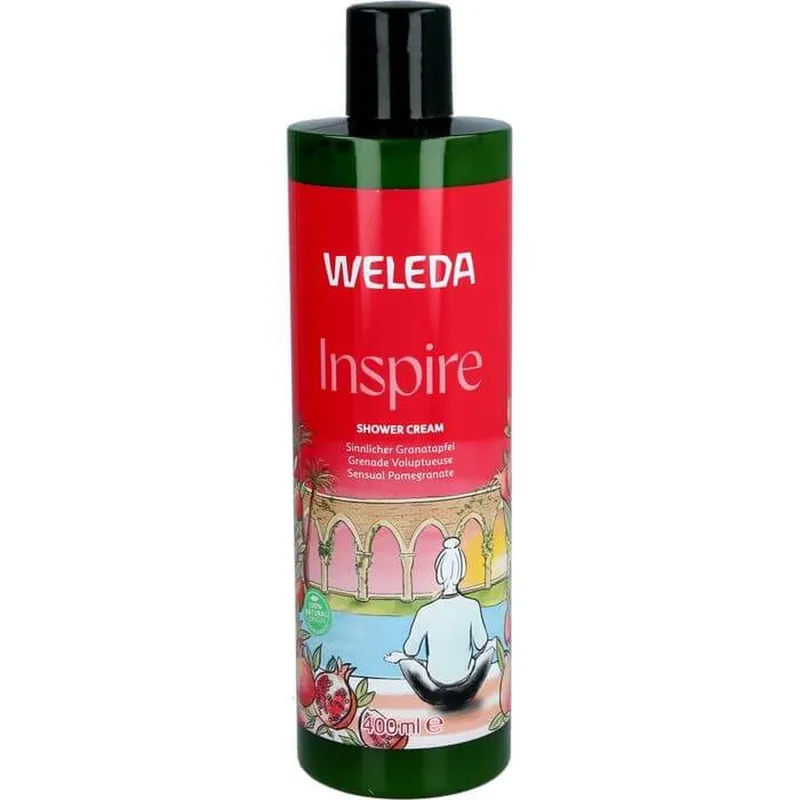 Mai ieftin WELEDA Inspire cremă de duș rodie 400 ml