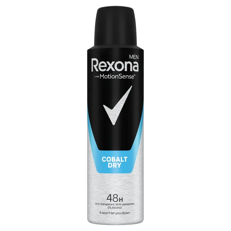 Rexona Men, spray antiperspirant, Cobalt, 150 ml Popular