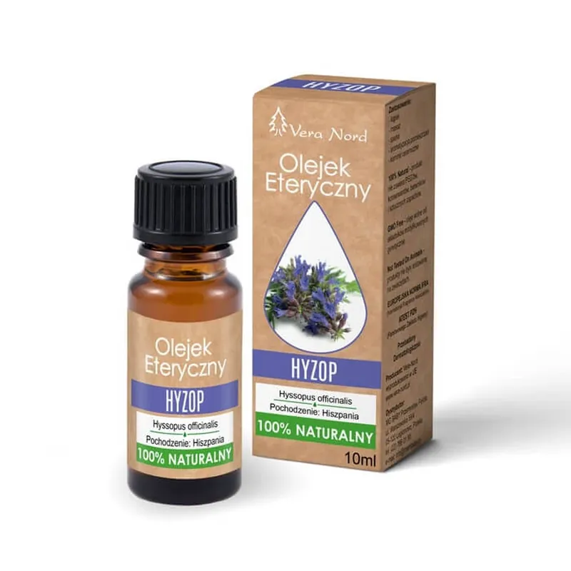 Vera Nord Ulei esențial natural de isop, 10ml Cumpără online