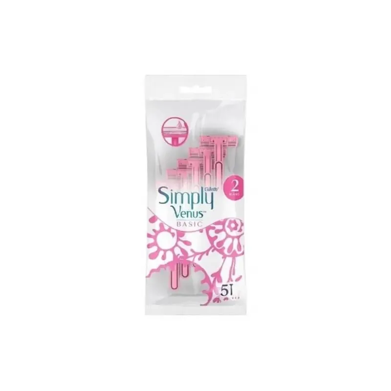 Gillette Venus Simply 2 Basic – 5 aparate de ras de unică folosință Bestseller