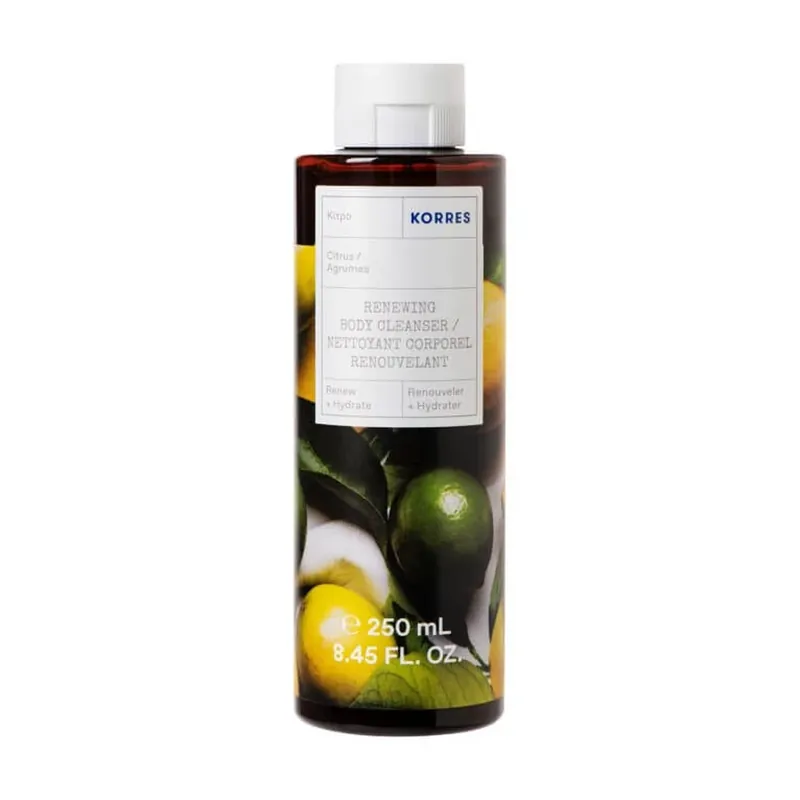 Comandă acum KORRES GEL DE DUȘ REGENERANT CU AROMĂ DE CITRICE 250 ML