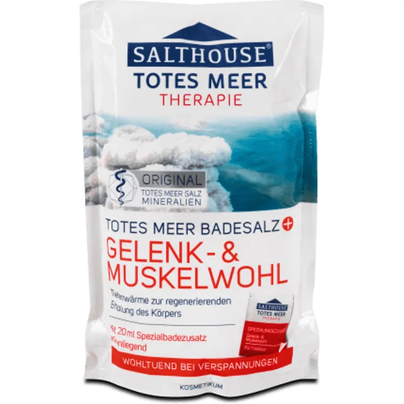 SALTHOUSE Sare de baie pentru mușchi și articulații, 400 g Reduceri