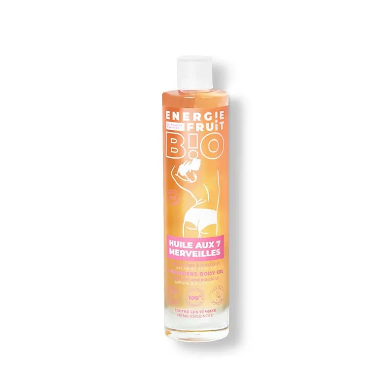 Energie Fruit Organic Body Oil 7 Merveilleuse HYDRATATION CORPS 100ml Discount
