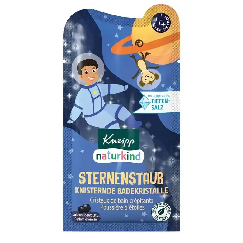 Nu rata Kneipp Nature Kids Sare de baie spumantă Etoile A La Groseille 60g