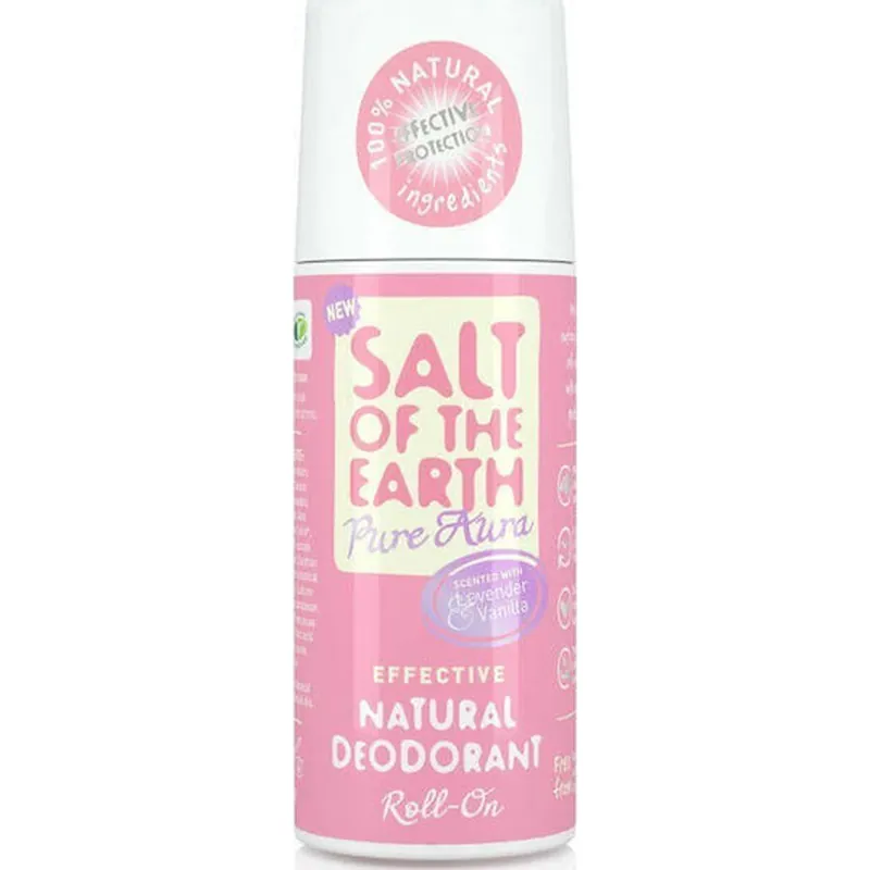 Preț promoțional Salt of the Earth Lavender & Vanilla Deodorant Natural sub formă de Roll-On Fără aluminiu 75ml
