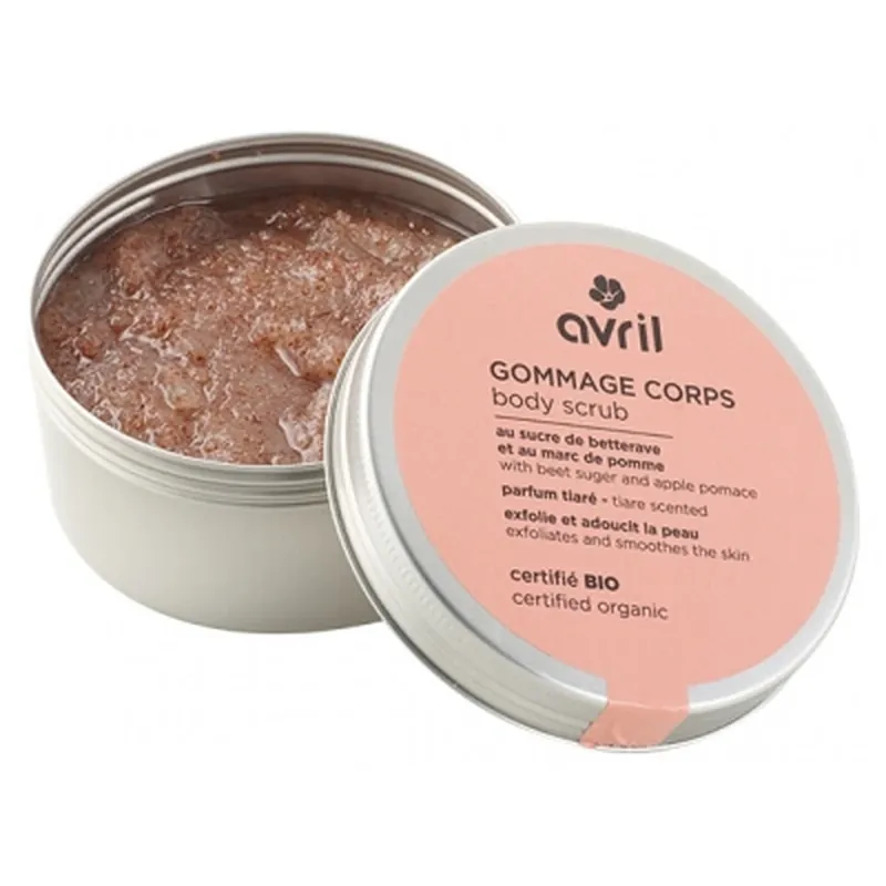 Avril Exfoliant corporal organic 200 ml Livrare rapidă