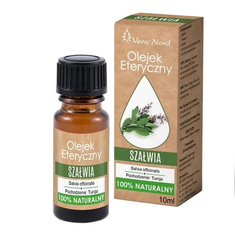 Bestseller Vera Nord, ulei esențial, salvie, 10 ml