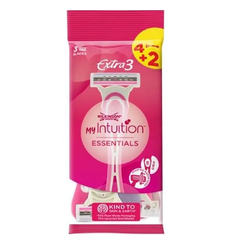Wilkinson, My Intuition, Aparate de ras de unică folosință, 4 + 2 bucăți Retur gratuit