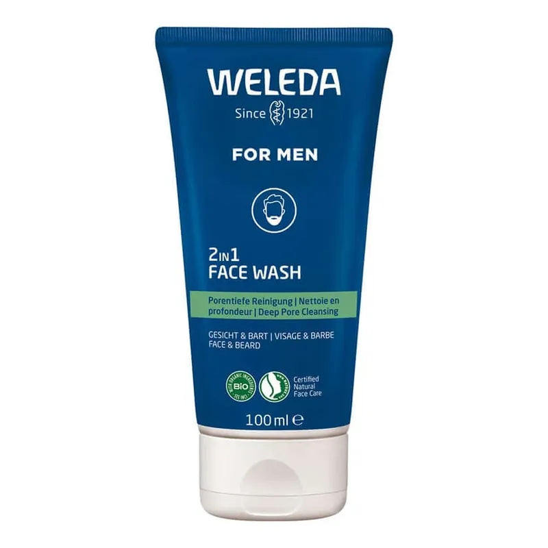 Premium Weleda FOR MEN 2in1 Face Wash 100 ml