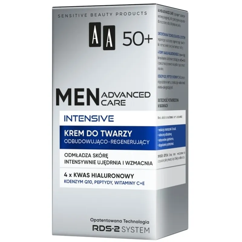 Ofertă exclusivă AA Men Advanced Care Intensive 50+ Cremă de față ...