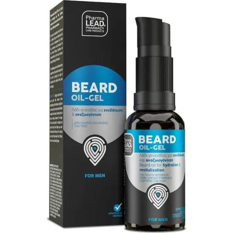 PHARMALEAD Beard Oil Gel Beard Oil Gel pentru hidratare și întinerire 30ml Reduceri