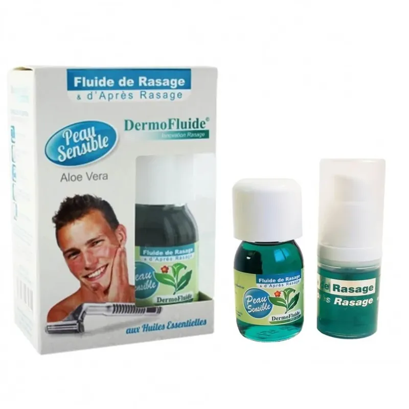 Dermo Fluid Aloe Vera Aftershave Fluid piele sensibilă 60 ml Preferatul clienților