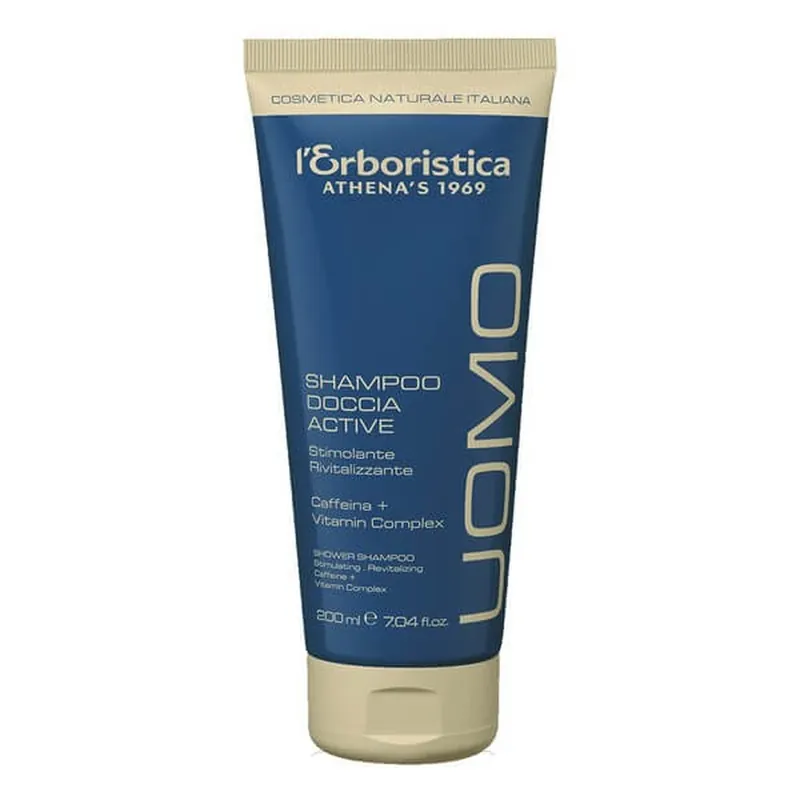 L& 039;Erboristica Uomo, șampon și gel de spălare pentru corp și păr pentru bărbați, 200 ml Livrare expres