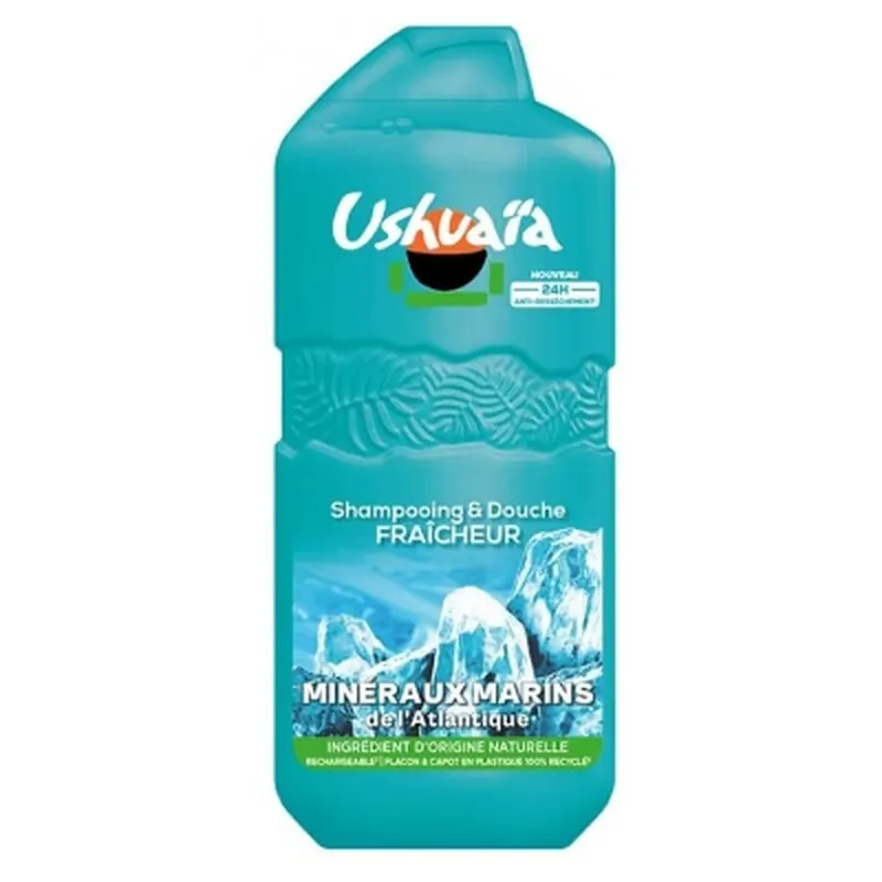Ushuaïa Șampon și gel de duș cu minerale marine, pentru prospețime, 490 ml Ofertă de sezon