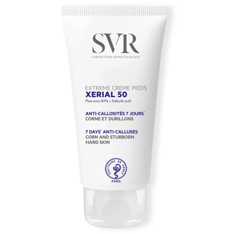 SVR Xerial 50 Extreme Creme Pieds, gel pentru calusuri încăpățânate, reducând cornetele și calusurile în 7 zile, 50 ml Chilipir