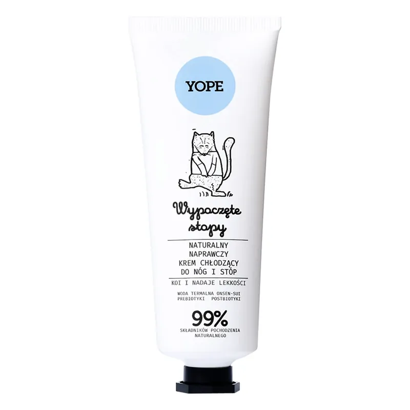 Cel mai vândut Yope Restful Feet, Cremă răcoritoare naturală pentru picioare și picioare, 75 ml