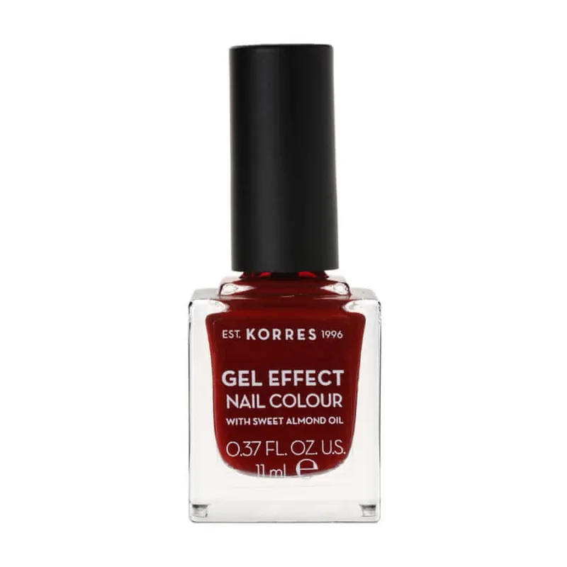 Retur ușor KORRES GEL EFFECT 11 ML ROȘU ÎNCHIS