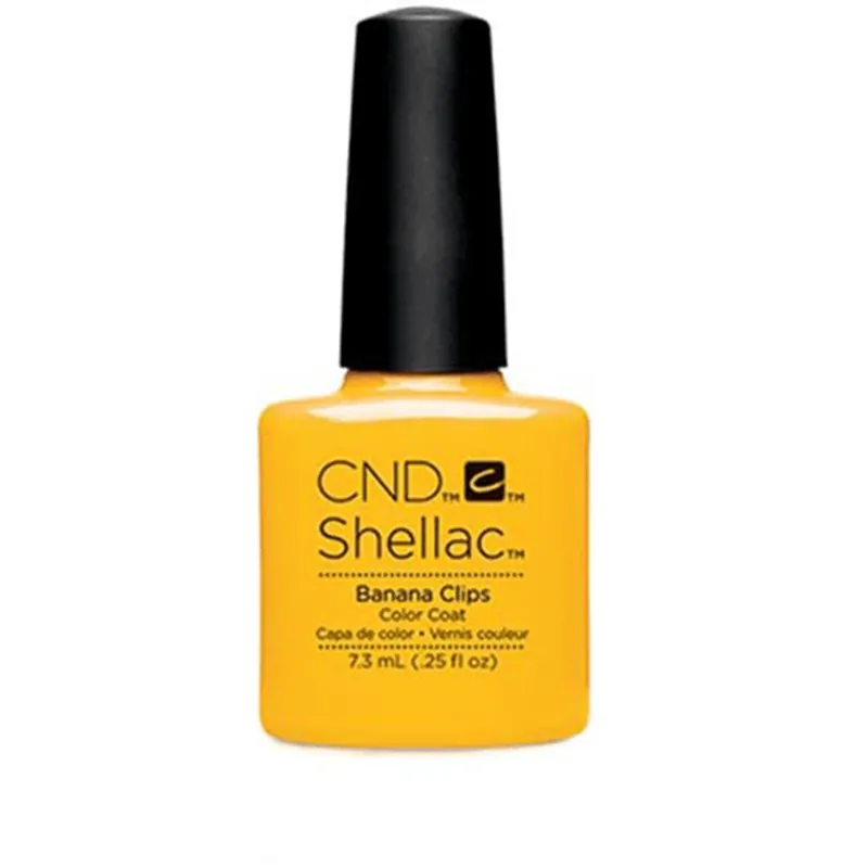 Lac unghii semipermanent CND Shellac Banana Clips 7.3ml Ofertă specială