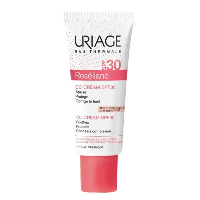 Expediere rapidă Cremă CC Roseliane SPF30, 40 ml, Uriage