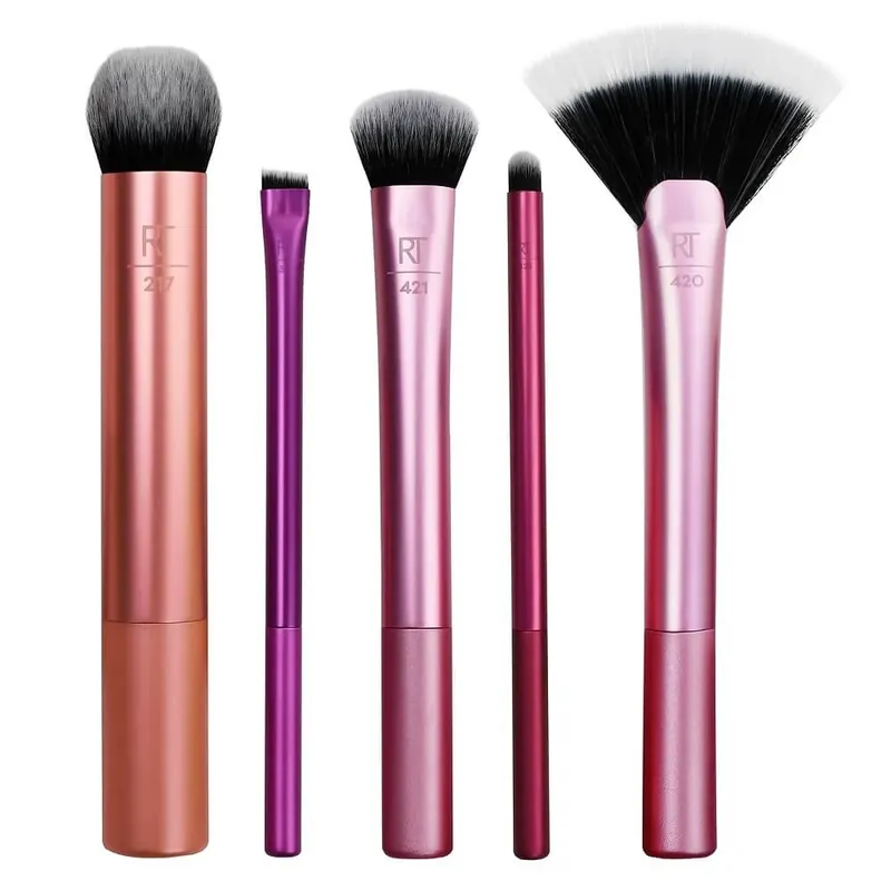 Lichidare de stoc Real Techniques Artist Essentials Makeup Brush Set, 5 piese