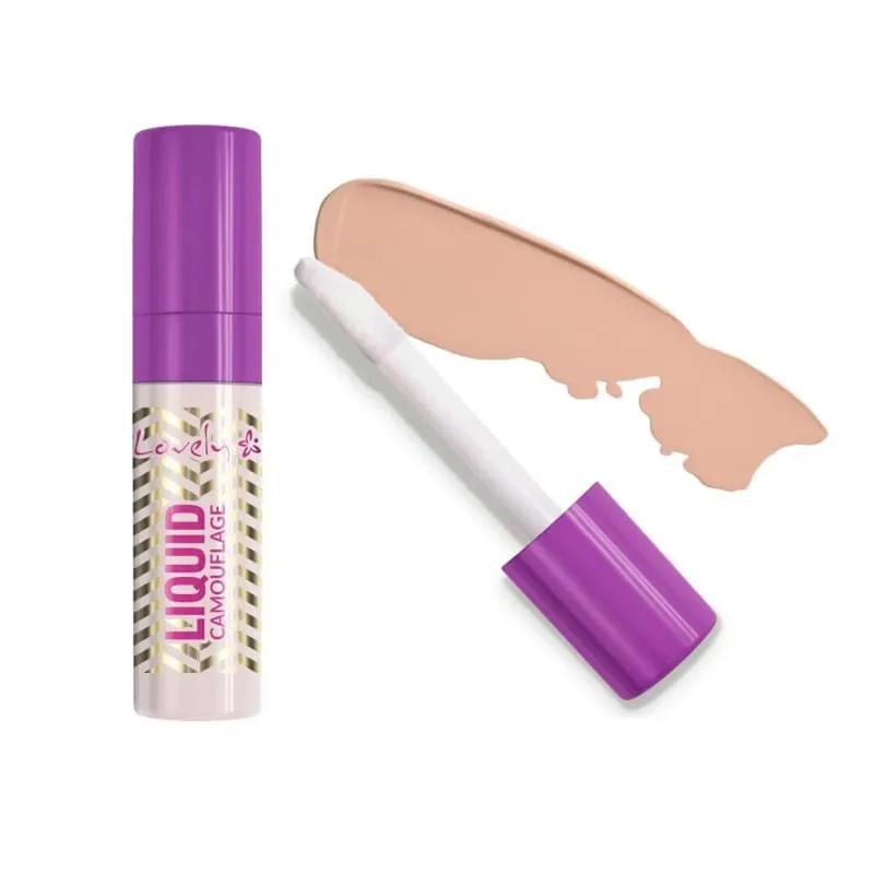 Preferatul clienților Lovely Liquid Camouflage Intensive concealer 03, 8 ml