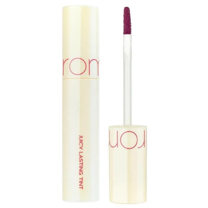 Rom amp;nd Juicy Lasting Tint Luciu de buze puternic pigmentat 28 Bare Fig, 5,5 g Preț promoțional