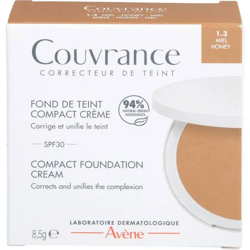 AVENE Couvrance Compact Cream Make-up miere 1.3 8.5 g Reducere specială