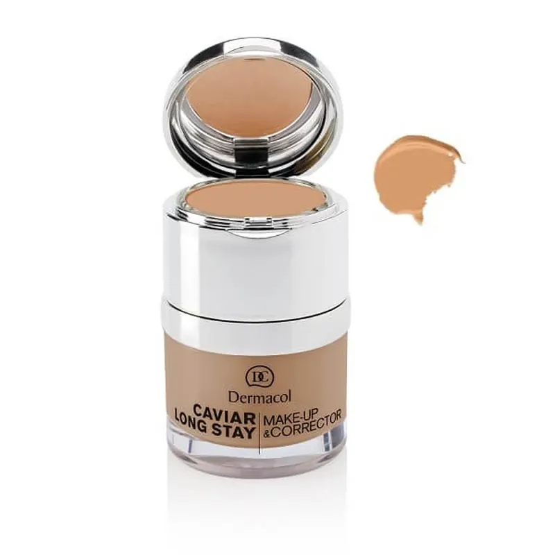 Dermacol Caviar Long Stay Face Primer cu anticearcăn 03 Nude, 30 ml Reducere extra