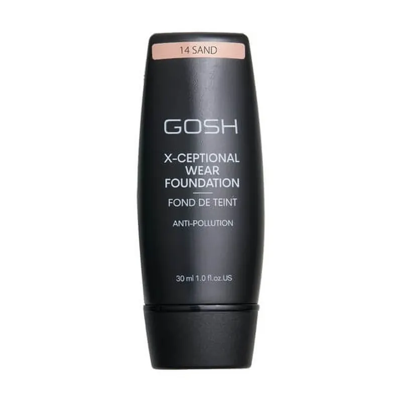 Gosh X-Ceptional Wear, fond de ten de lungă durată, 14 Sand, 35 ml Ofertă specială