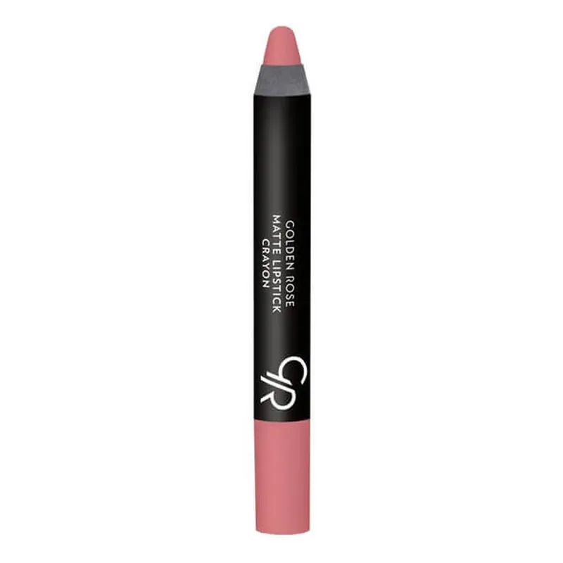 Calitate înaltă Golden Rose Matte Crayon Lipstick, ruj mat în creion, 22, 3.5 g
