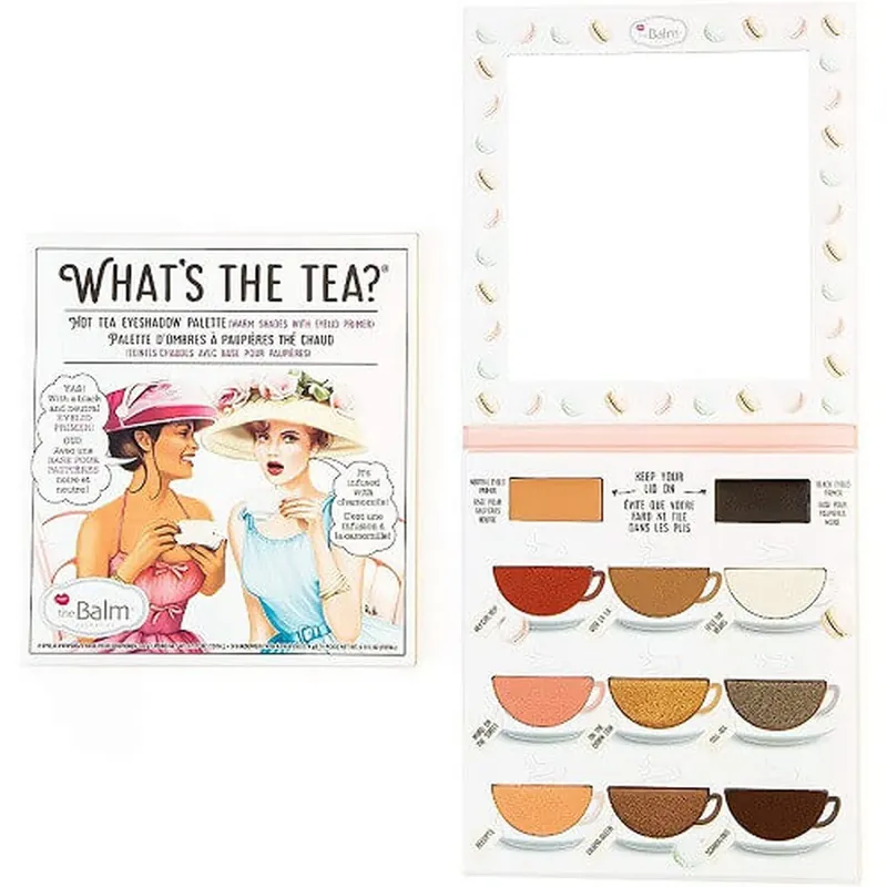 Disponibil imediat Paleta fard de ochi, the Balm, What`s The Tea, Hot Tea, 11 culori