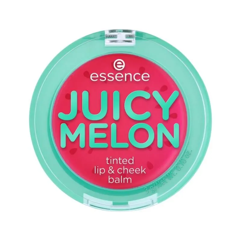 Balsam colorat pentru buze si obraji Juicy Melon, Roz, 3 g, Essence Reducere de preț