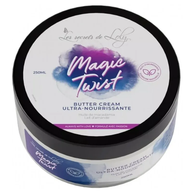 Reducere extra Secretele lui Loly – Cremă cu unt ultra-hrănitoare Magic Twist 250 ml