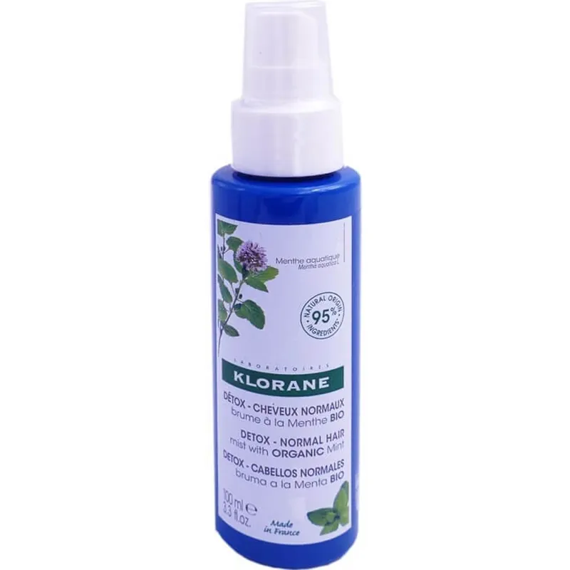 Reduceri KLORANE SPRAY DETOX CU MENTĂ ECOLOGICĂ 100 ML