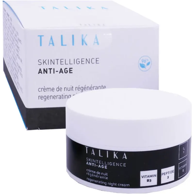 Retur ușor TALIKA SKINTELLIGENCE ANTI-AGE 50 ml pentru noapte