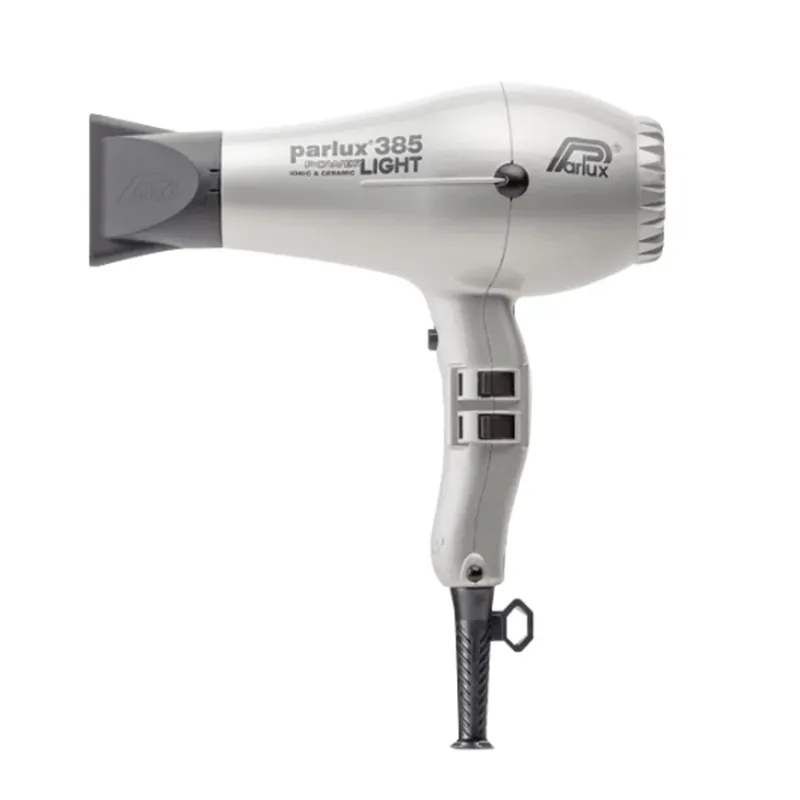 Premium Uscator de par Parlux 385 Powerlight Ionic si Ceramic Silver
