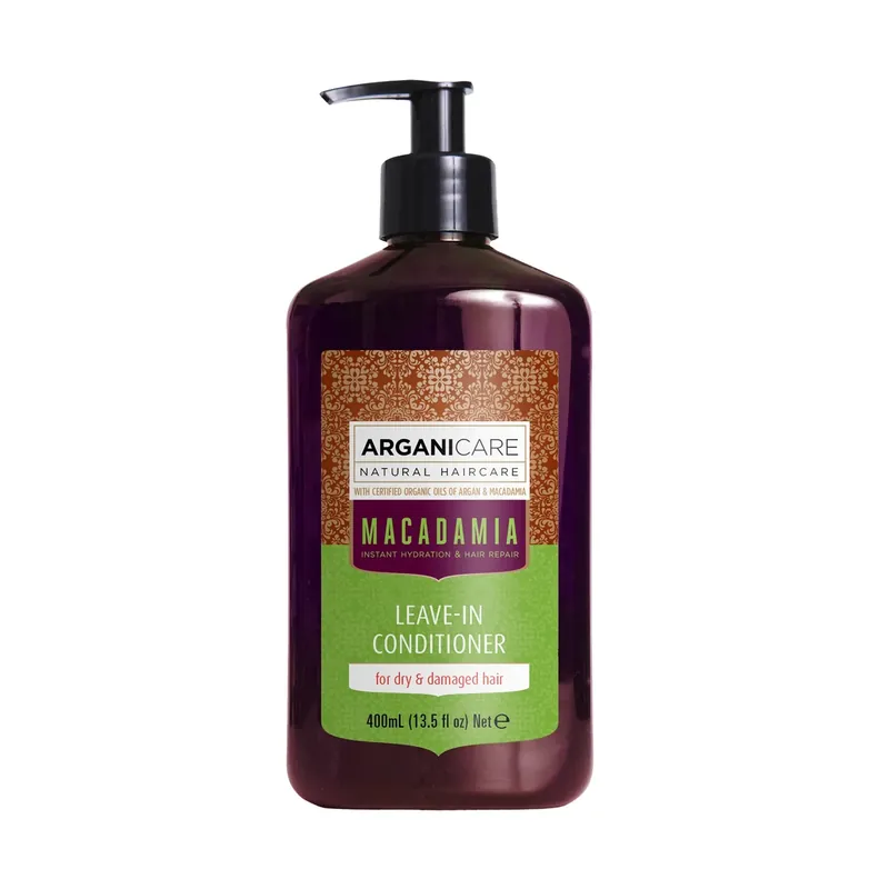 Balsam ultra hidratant fara clatire cu ulei de macadamia pentru par uscat si deteriorat, Arganicare, 400 ml Popular