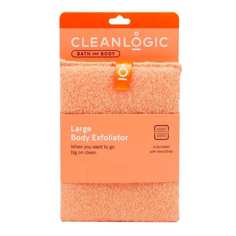 Burete Exfoliant Mare pentru Corp, Bath & Body, Cleanlogic, 1 buc Reducere de preț